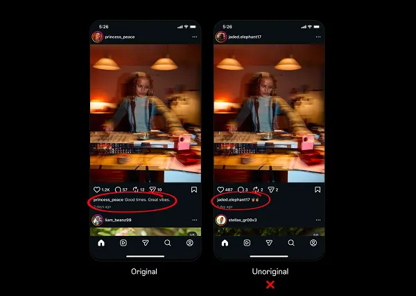 Instagram aggregator accounts example