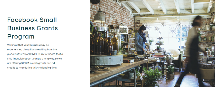Facebook Small Business Grants