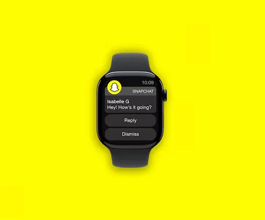 Snapchat Launches Apple Watch App
