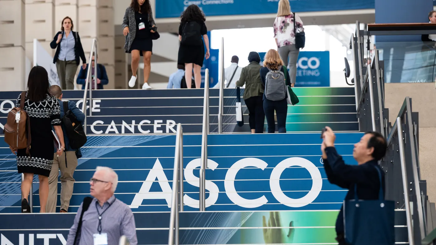 Physicians, researchers and healthcare professionals attend ASCO's annual Meeting on June 2, 2023 in Chicago.