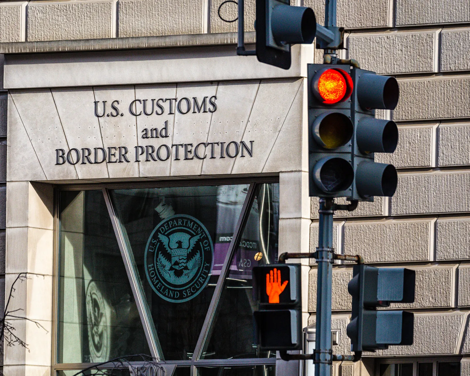 A U.S. Customs and Border Protection building in Washington, D.C.