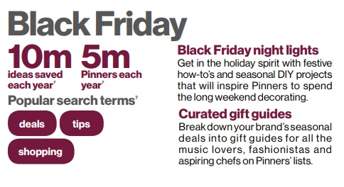 Pinterest Black Friday