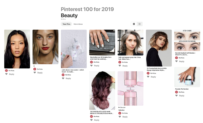 Pinterest Top Trends 2019