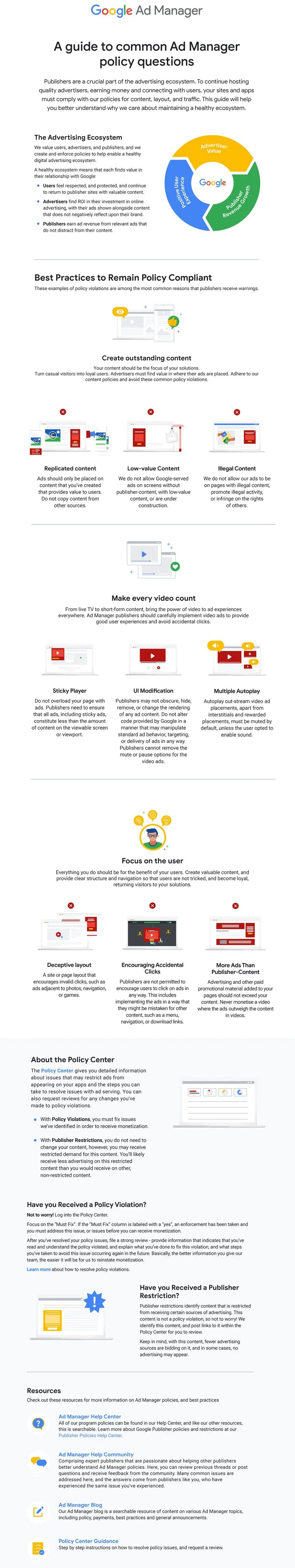 Google Ad Manager questions