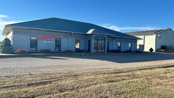 The outside of PGT Trucking's Paola, Kansas terminal.