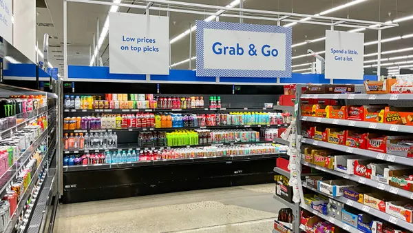 A grab-and-go section in a store.