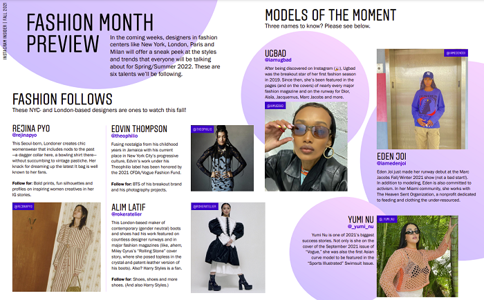 Instagram Insider Magazine - Fall 2021