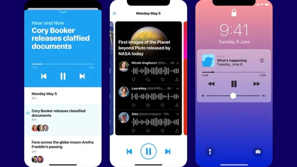 Audio Tweets