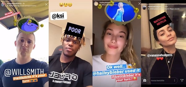 Instagram effects