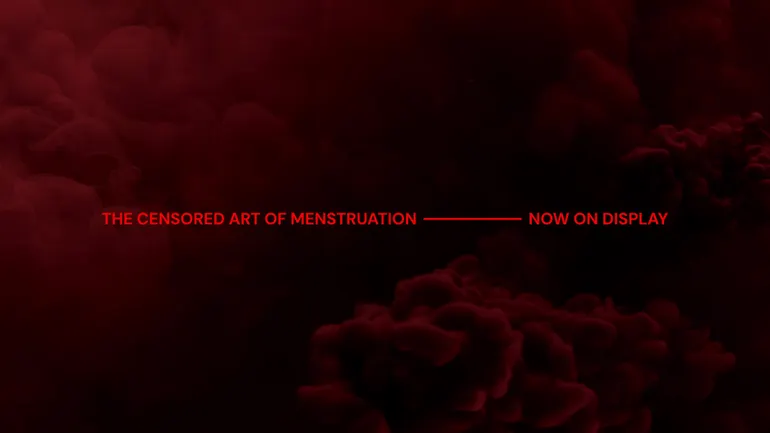 Kotex displays art inspired by menstruation to confront taboos