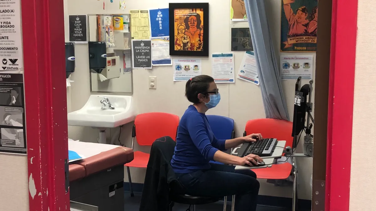 A school-based health clinic in the Oakland Unified School District