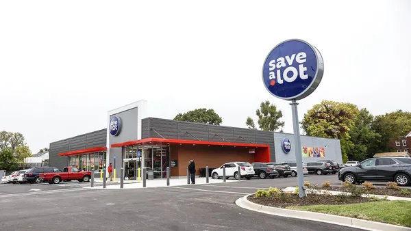 Exterior of a Save A Lot store