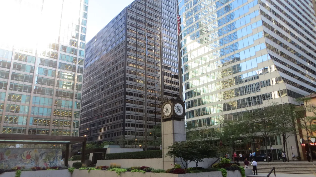 Exelon Plaza in downtown Chicago.