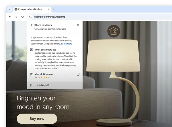 Google URL reviews