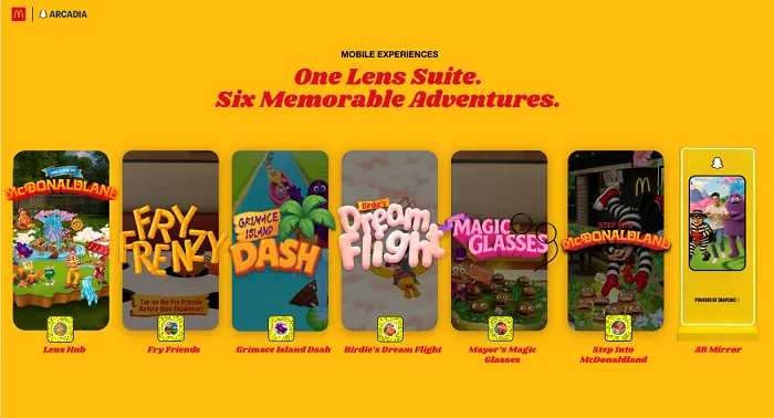 Snapchat Launches ‘McDonaldland’ AR Experience