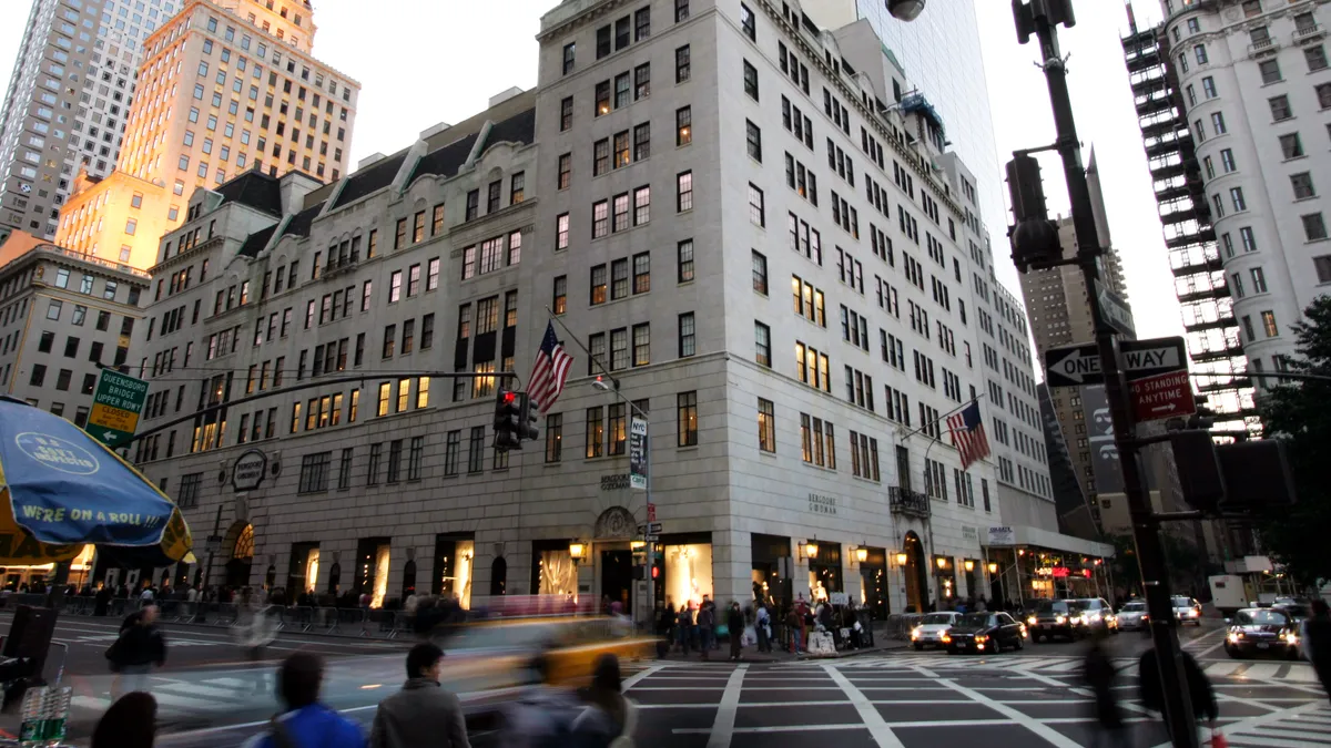 Bergdorf Goodman storefront