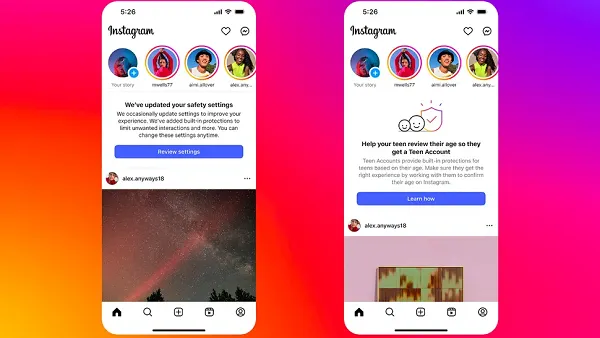 Instagram teen protections