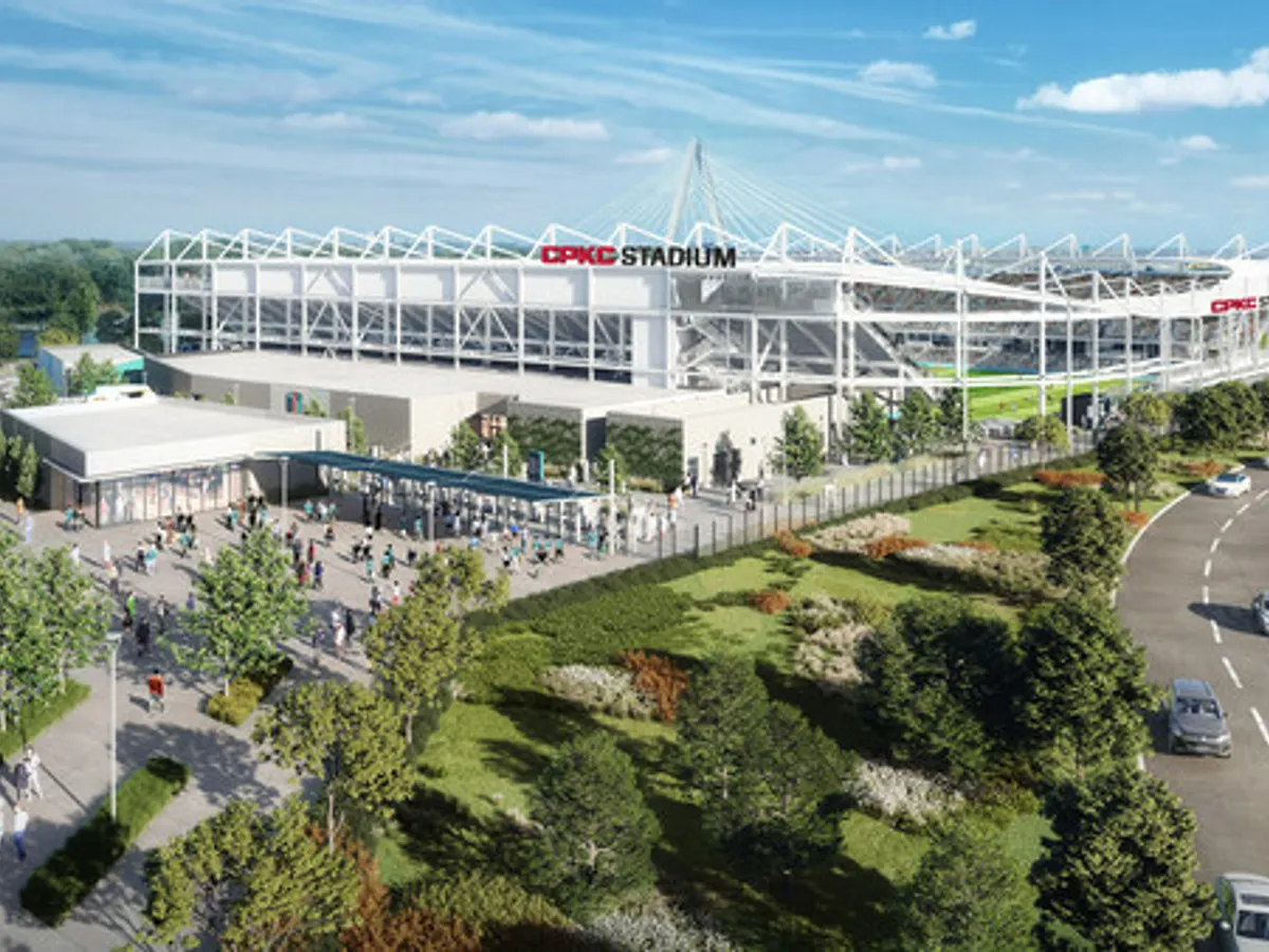 5 stadium projects set to cross the goal line in 2024 | Construction Dive