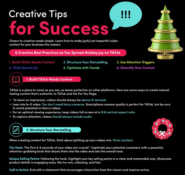 TikTok Holiday Marketing Guide 2023