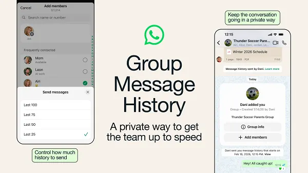WhatsApp group chat catch up