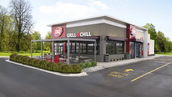 A concept image of a Dairy Queen Grill & Chill store