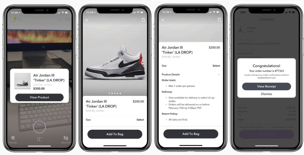 Snapchat Signals eCommerce Ambitions via New Collaboration with Jordan Brand | Social Media Today