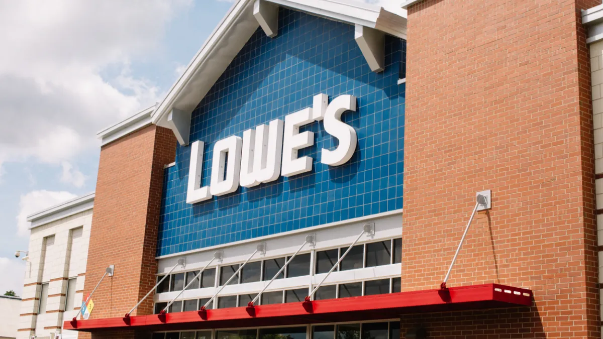 Lowe's storefront