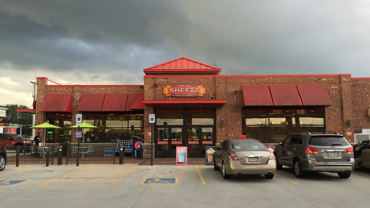 A Sheetz convenience store is pictured in Fredericksburg, Virginia on May 4, 2016.