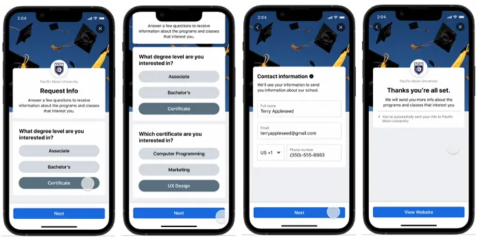 Facebook Lead Gen Ads
