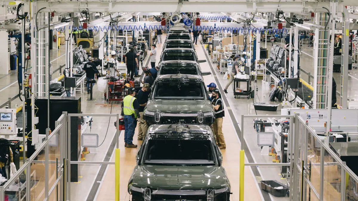 Rivian Normal Illinois manufacturing plant