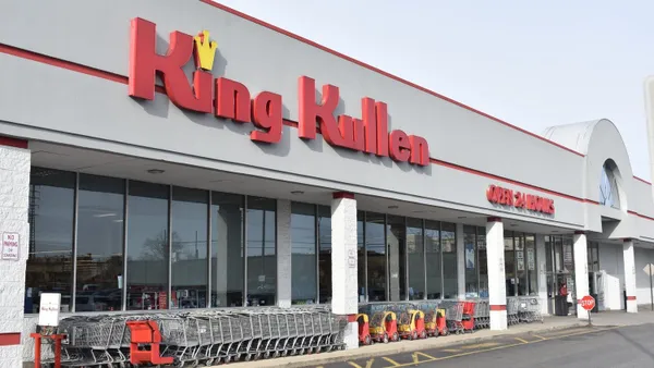 Exterior of a King Kullen supermarket