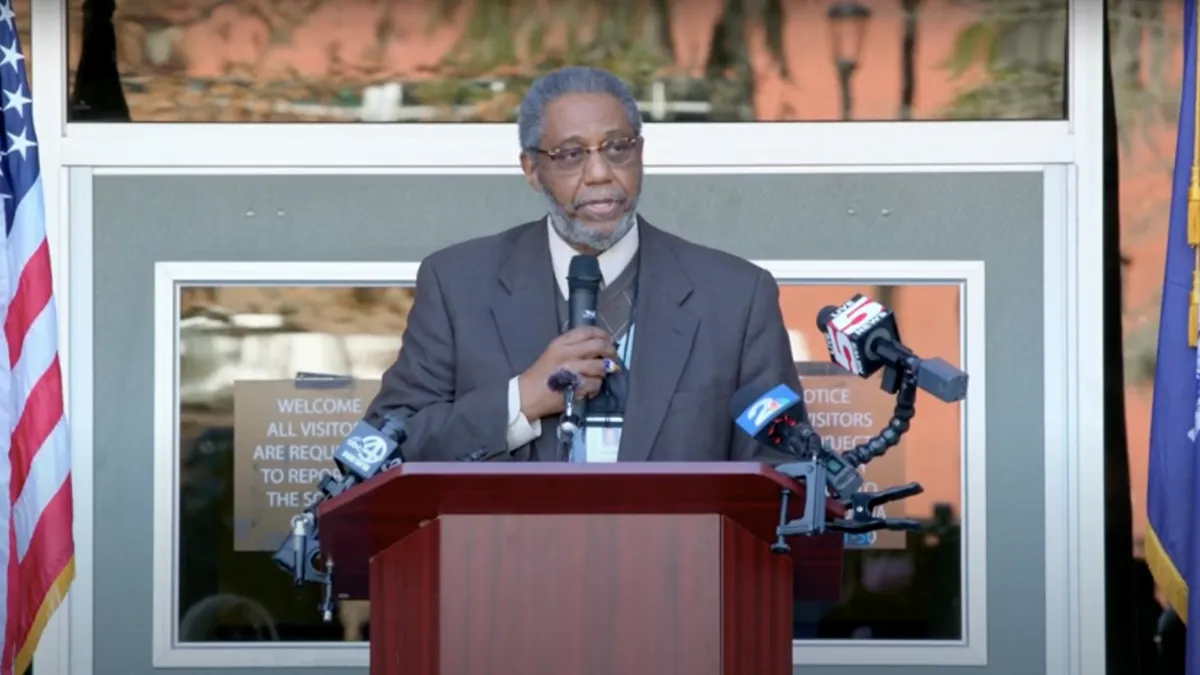 North Charleston High School Principal Henry Darby