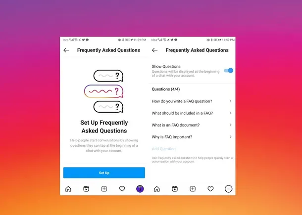 Instagram Is Testing a new FAQ Option for Direct Interactions with ...