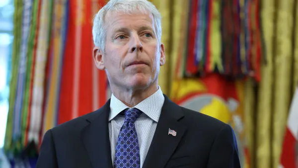 U.S. Energy Secretary Chris Wright in the Oval Office at the White House.