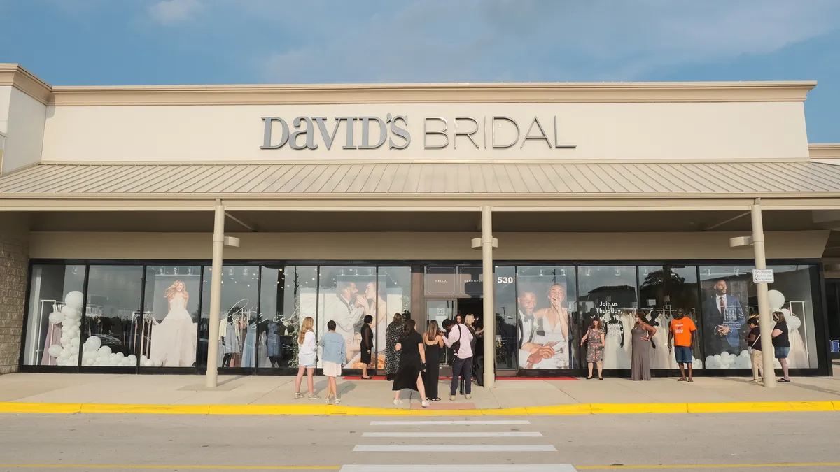 David s Bridal debuts shapewear line Retail Dive