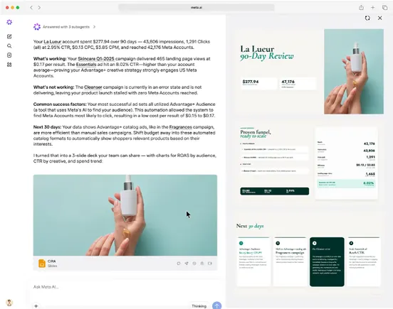 Meta adds AI-powered assistant for SMB owners