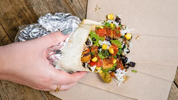 QDOBA Burrito