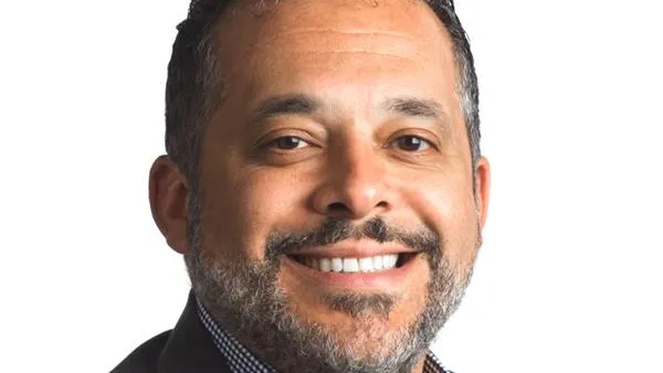 A headshot of Globus Medical CFO, COO Keith Pfeil.