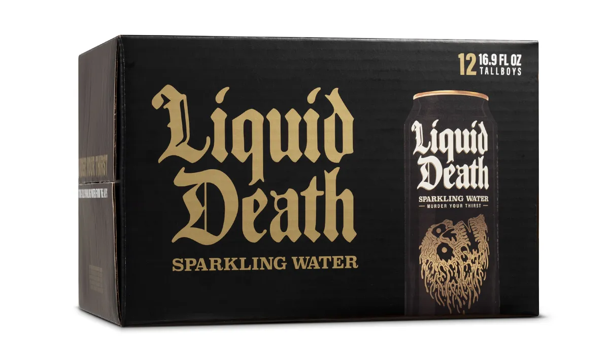 Liquid Death water launches "Keep the Underworld Beautiful" campaign