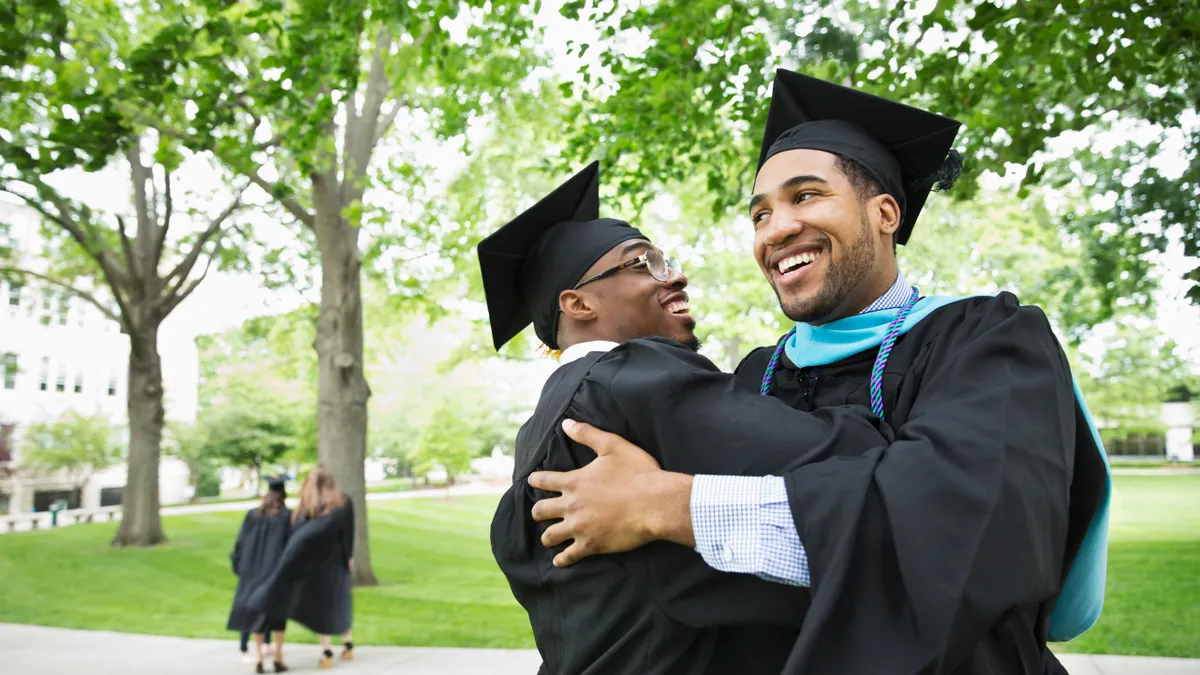 Students graduating