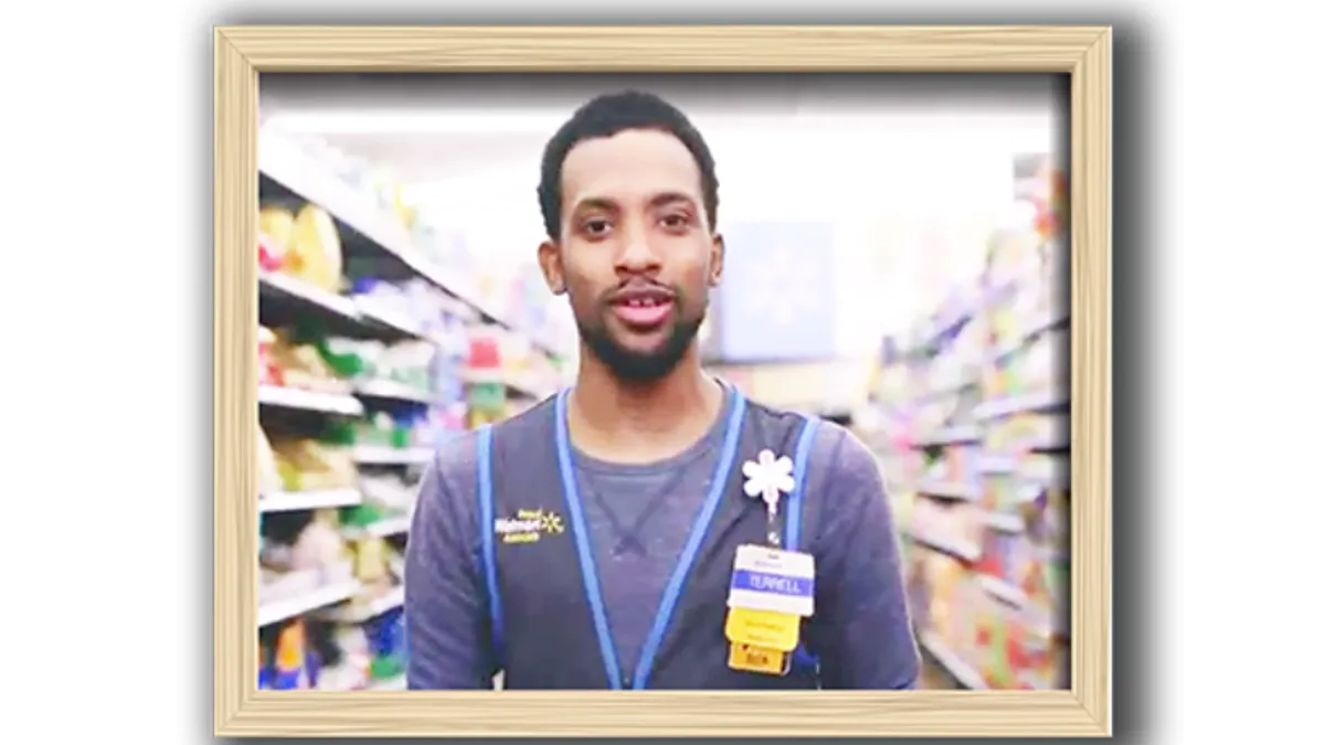 Walmart associate reads his inspiring poem in new video ad