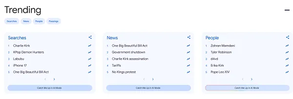 Google Year in Search 2025