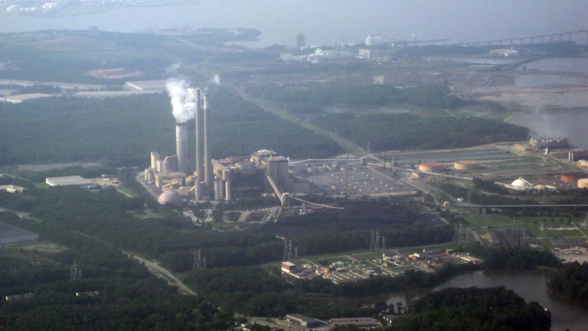 Talen Energy coal-fired Brandon Shores power plant near Baltimore.