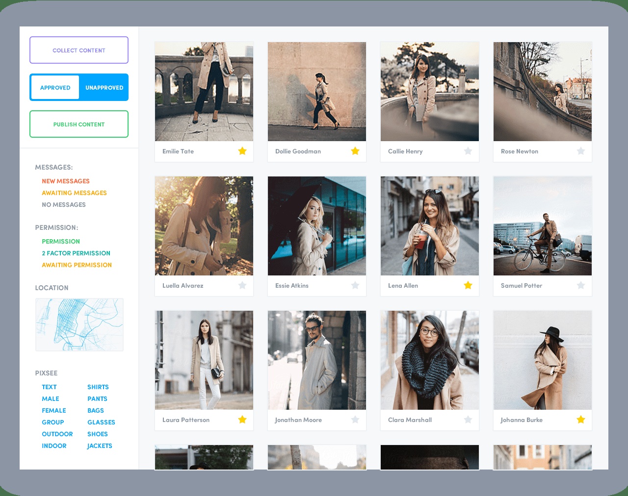 Pixlee screenshot