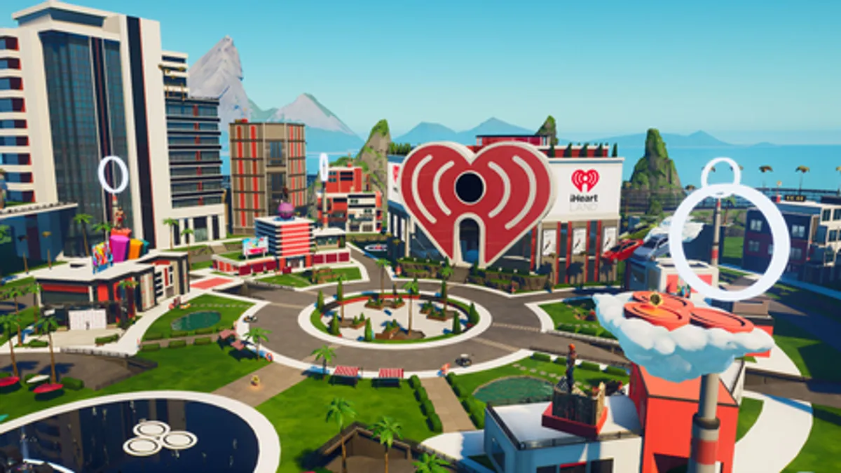 iHeartMedia's metaverse activation, iHeartLand