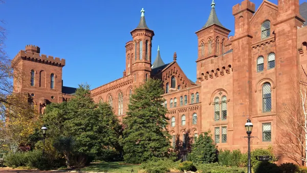 seismic moat, base isolation, Smithsonian castle, EYP-Loring,  TYLin/Silman, Ruiz