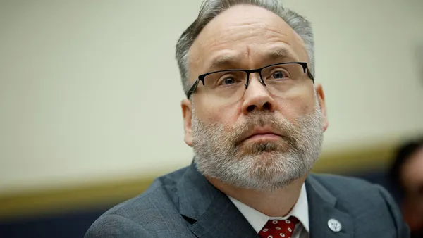A close-up photo of Todd Harper, who served as chair of the National Credit Union Administration board.