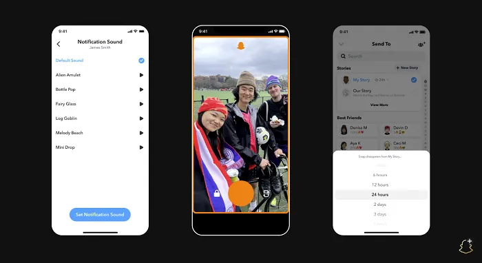 Features Snapchat Example Snapchat Announces New Features for Snapchat+, Including Custom Story ...