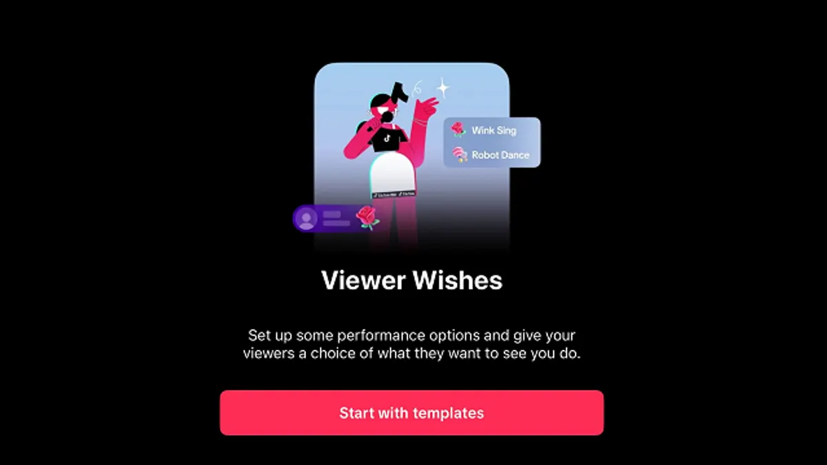 TikTok viewer wishes