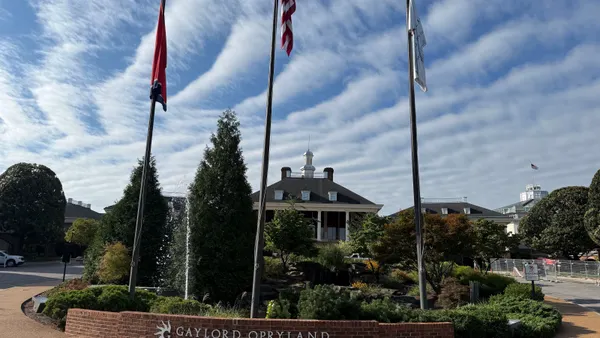 Outside of the Gaylord Opryland Resort & Conference Center